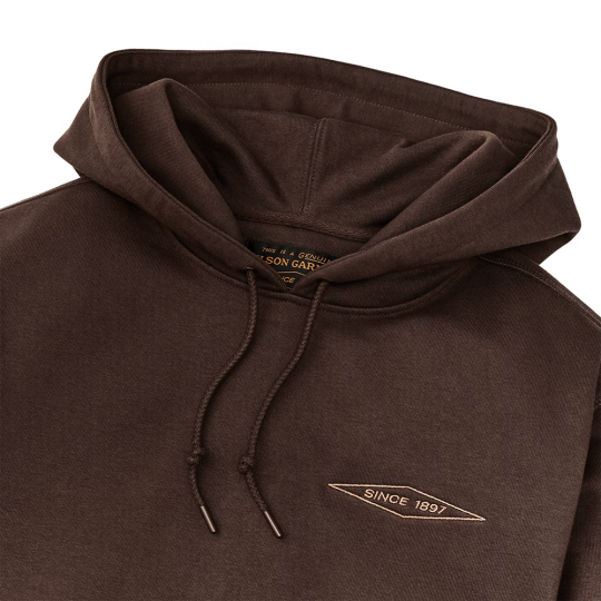 PROSPECTOR EMBROIDERED HOODIE (Brown)