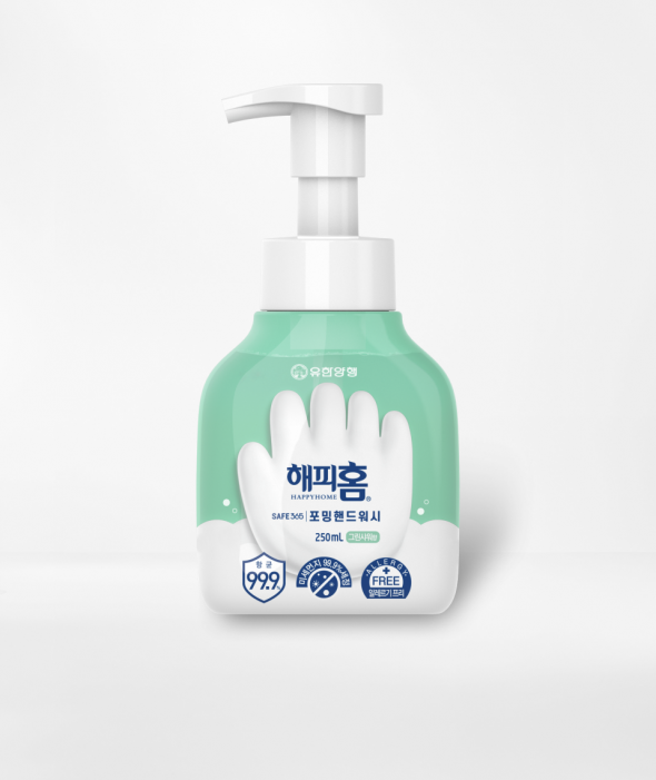 핸드워시 용기 그린샤워향(350ml)