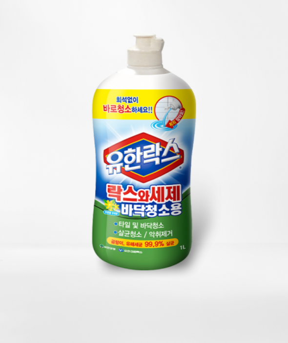 유한락스 락스와세제 바닥청소용 1L