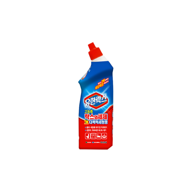 유한락스 고농축 락스와세제 다목적세정용 755ml(시트러스향)