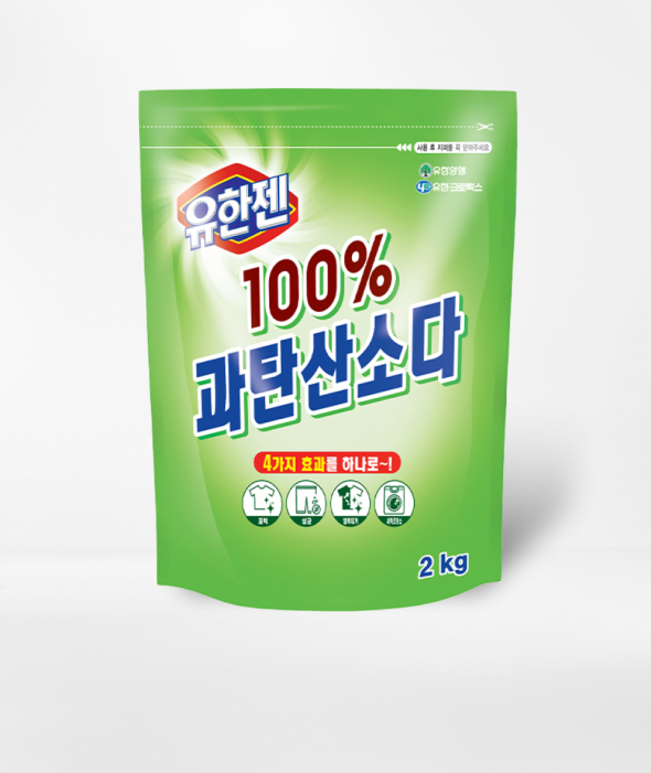 과탄산소다 2kg 리필 유한젠