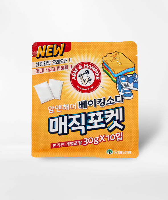 부직포형 옷장용 베이킹소다 탈취제(10입)