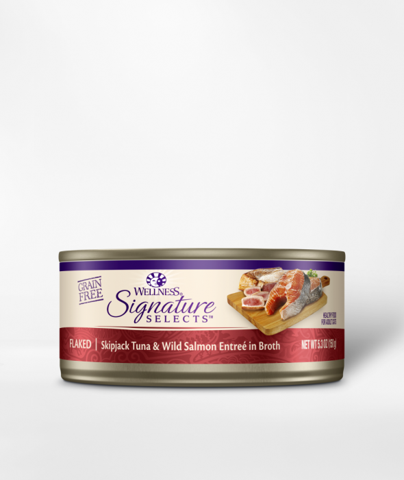 [고양이 수제 습식사료]웰니스 참치와 연어 79g 코어 시그니쳐 셀렉트 플레이크