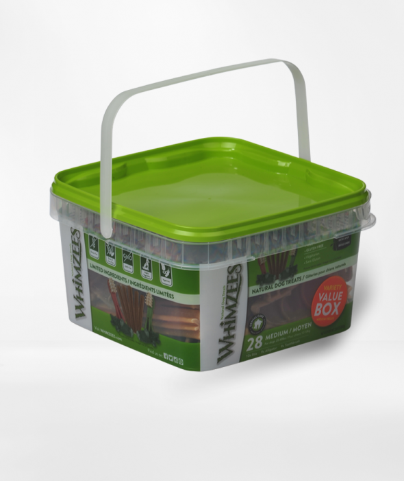 [중형견 M] 윔지스 강아지 덴탈껌 버라이어티팩 840g