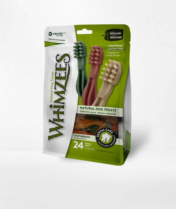 [소형견 S] 윔지스 강아지 덴탈껌 밸류백 칫솔 360g