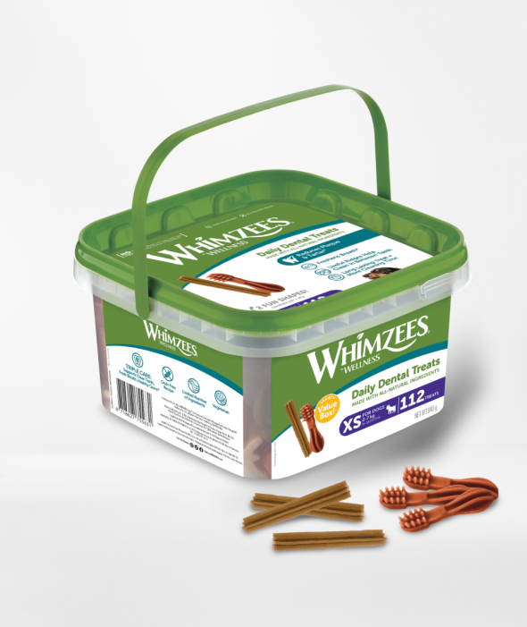 [소형견 XS] 윔지스 강아지 덴탈껌 버라이어티팩 840g