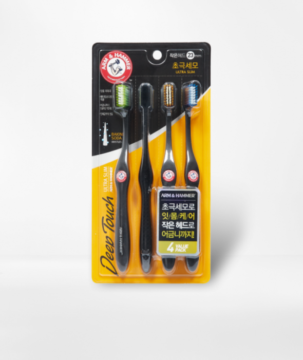 초극세모 딥터치 칫솔(4개입)