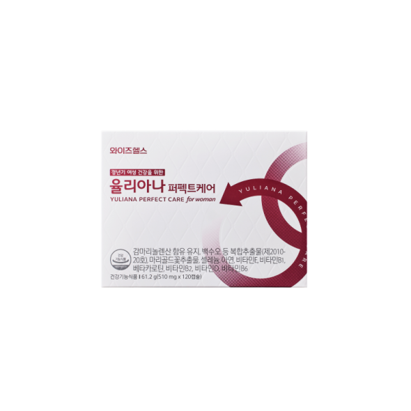여성 갱년기 퍼펙트케어 1개월분 백수오 감마리놀렌산  <소비기한 : 25년 11월> 율리아나 와이즈헬스
