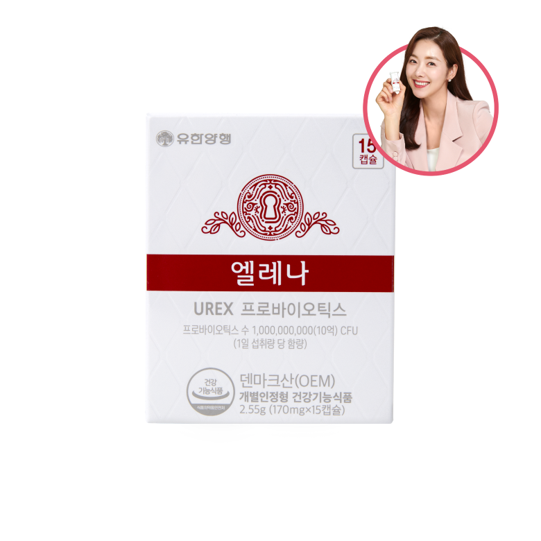 여성 질건강 유산균 엘레나 15일분  <소비기한 : 25년 9월 21일>