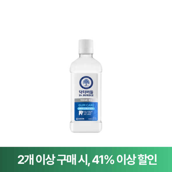 검케어 가글 750ml 닥터버들(편백나무 민트향)