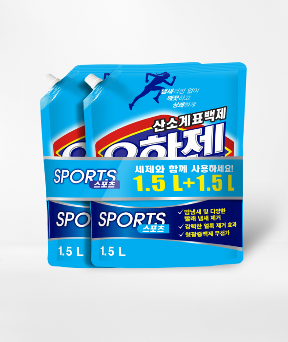 스포츠 표백제 리필(1.5L+1.5L)