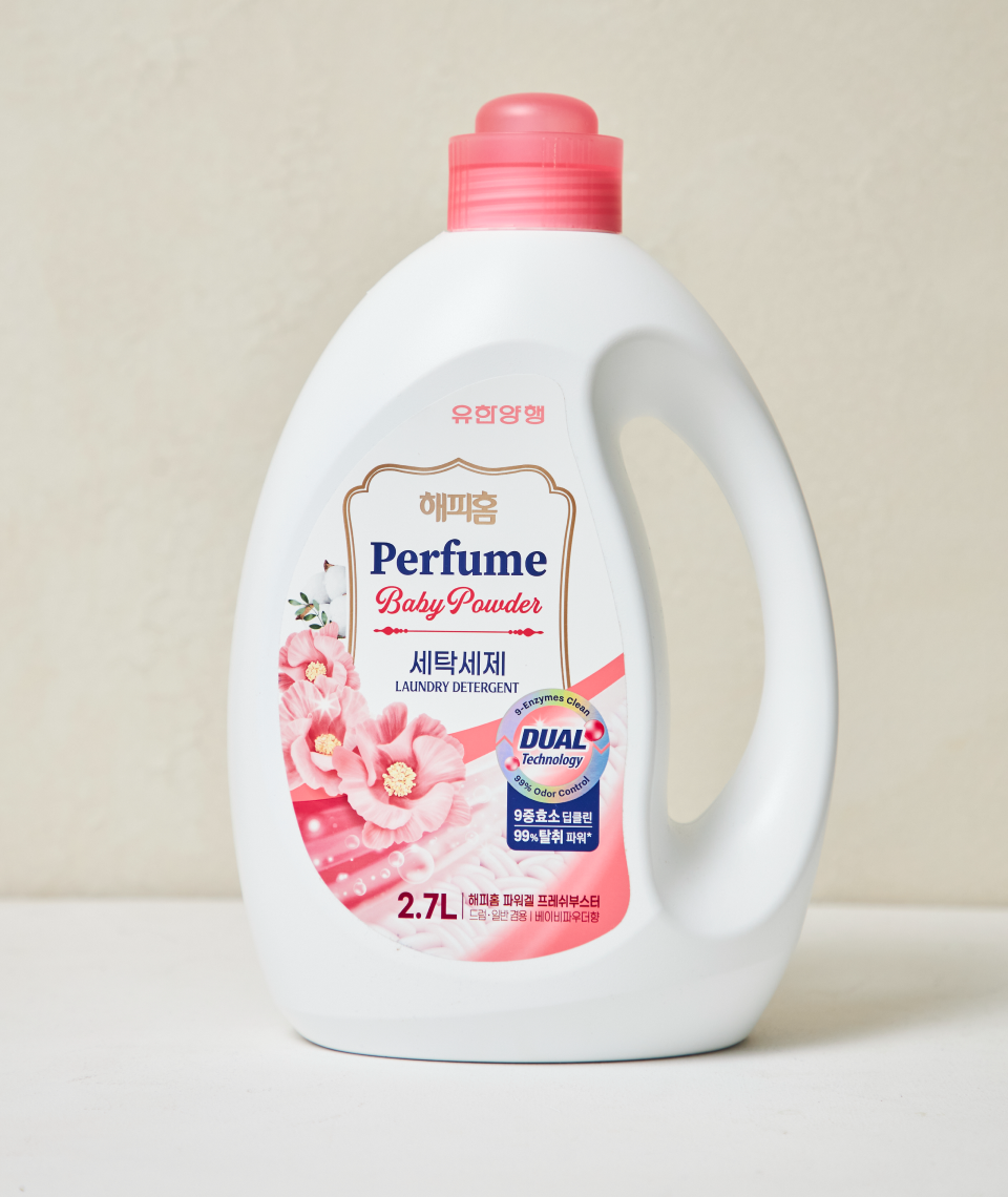 파워겔 세탁세제 2.7L 용기(베이비파우더향)