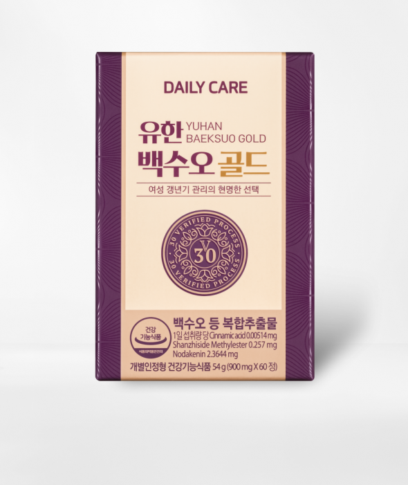 여성 갱년기케어 유한백수오 골드(60정)