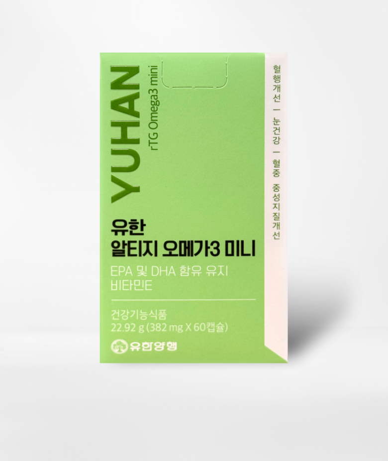 유한 알티지 오메가3 미니(60캡슐)