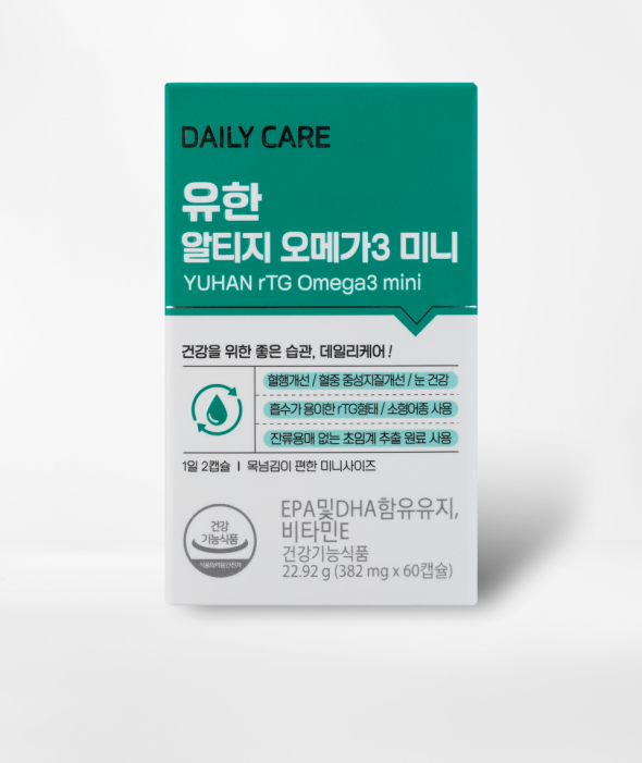 유한 알티지 오메가3 미니(60캡슐)