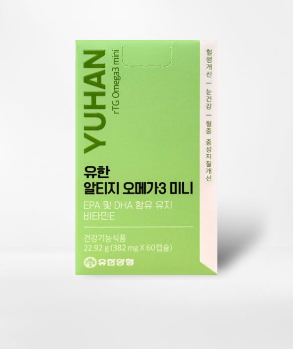 유한 알티지 오메가3 미니(60캡슐)