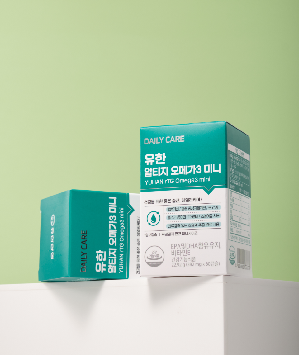 유한 알티지 오메가3 미니(60캡슐)