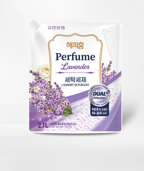 파워겔 세탁세제 리필 라벤더향(2.1L)