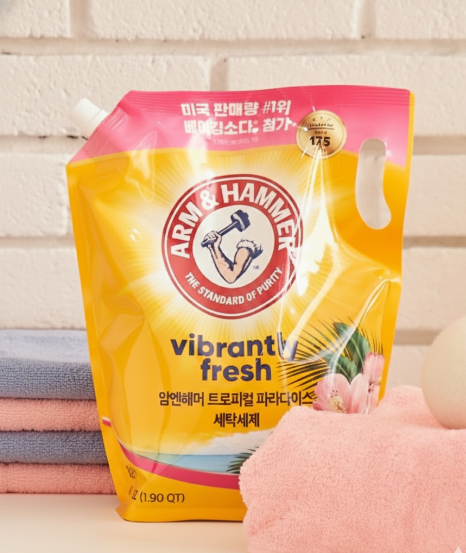베이킹소다 세탁세제 트로피컬 리필(1.8L)