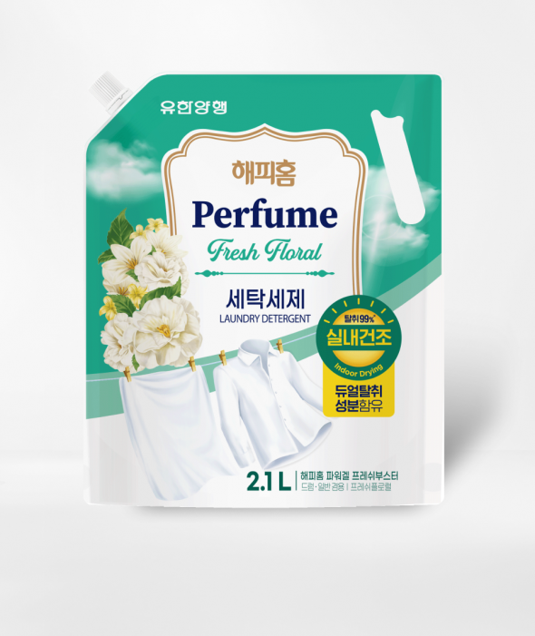 파워겔 세탁세제 리필 플로럴향(2.1L)