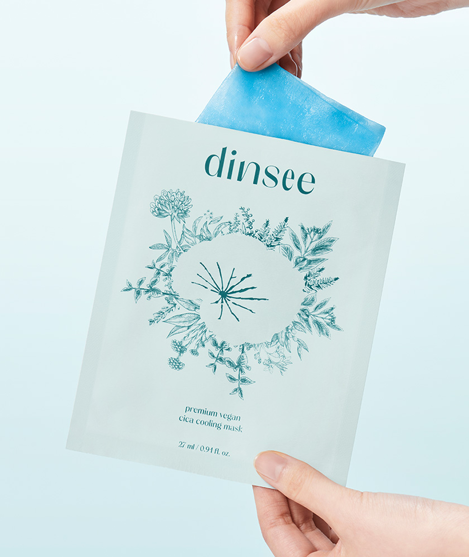 비건 시카 쿨링 마스크 팩(5매)