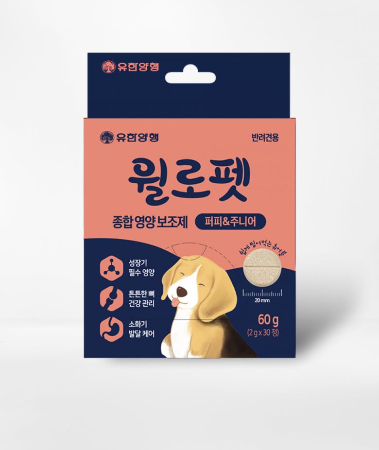 퍼피&주니어 종합영양보조제 60g(30입)