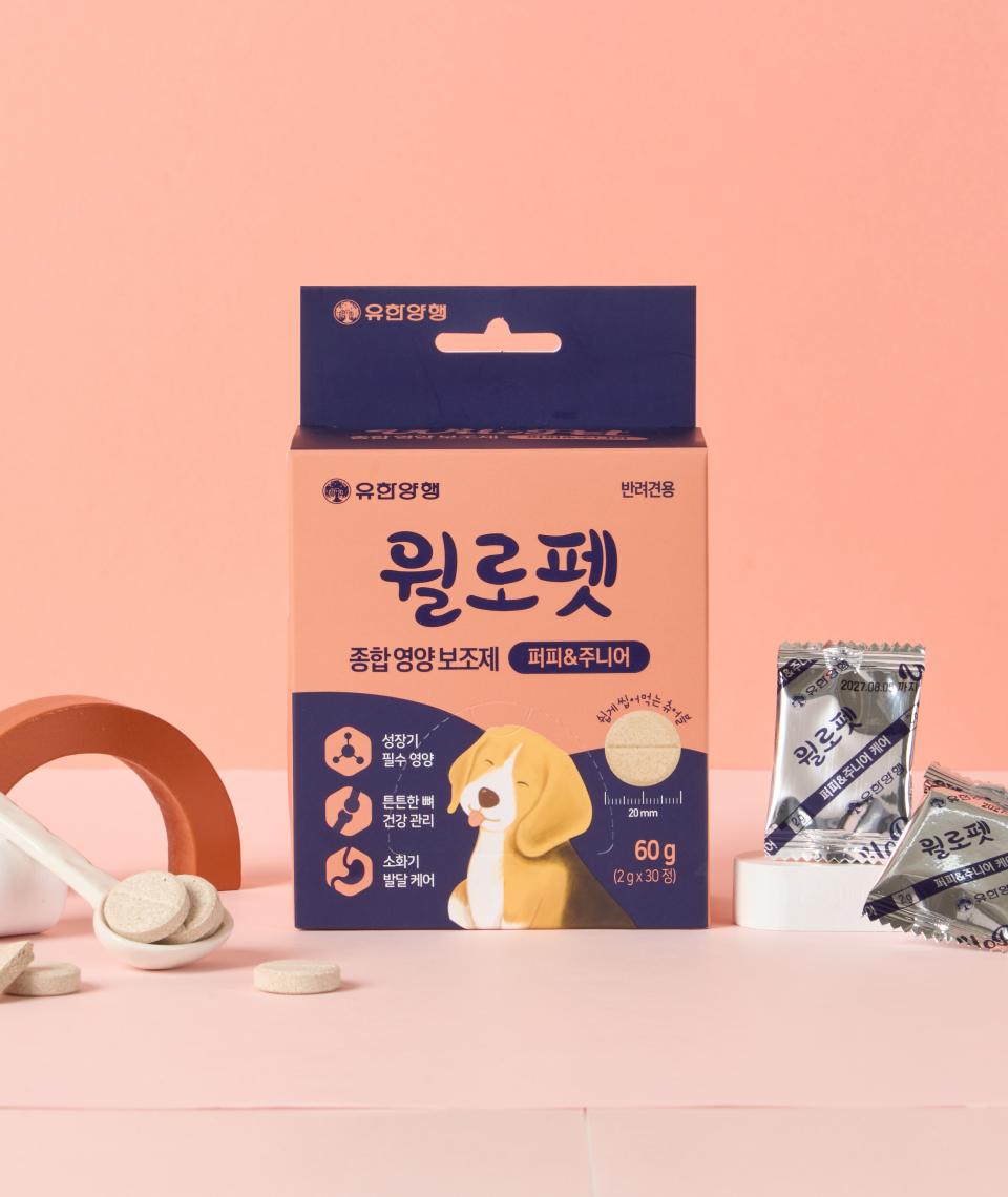 퍼피&주니어 종합영양보조제 60g(30입)