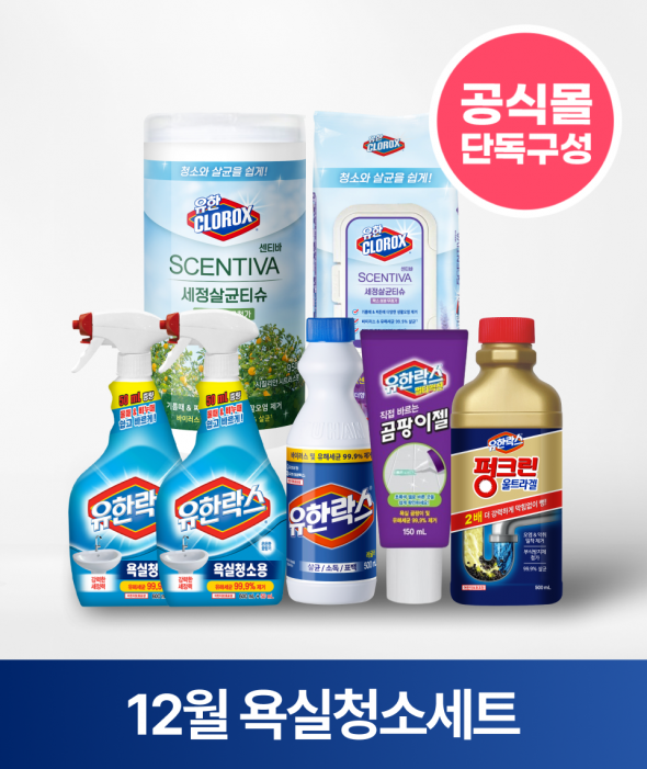 [ONLY 버들장터] 욕실청소 마스터세트