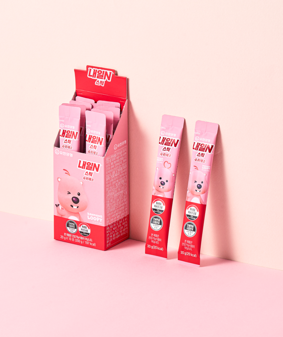 숙취해소제 스틱 잔망루피 에디션(1포)