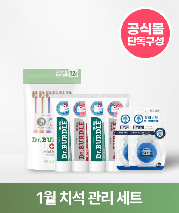 [ONLY 버들장터] 치석 관리 세트