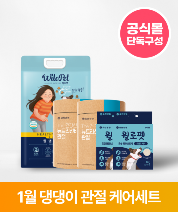 [ONLY 버들장터] 댕댕이 관절케어 세트