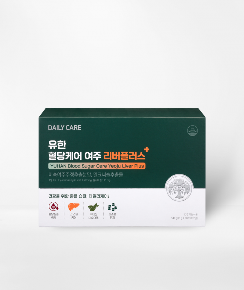 유한 혈당케어 여주 리버플러스 밀크씨슬 함유