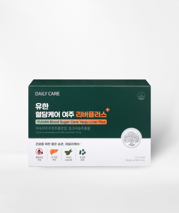유한 혈당케어 여주 리버플러스 밀크씨슬 함유