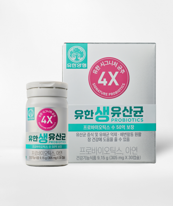 유한 생 유산균(30캡슐)