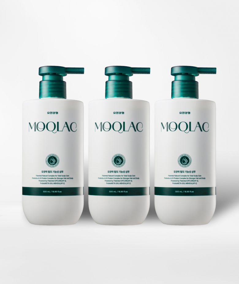 모큐락 탈모 기능성샴푸 500ml(3개)