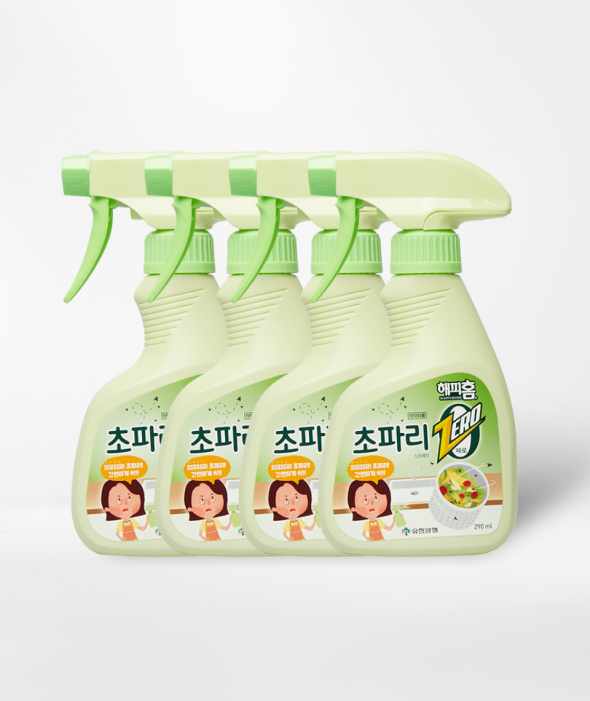 [얼리버그특가] 날파리 초파리 제로 스프레이(290ml×4개)