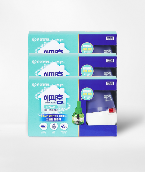 [얼리버그특가] 리퀴드 훈증기 코드형+리필 45일(3개)