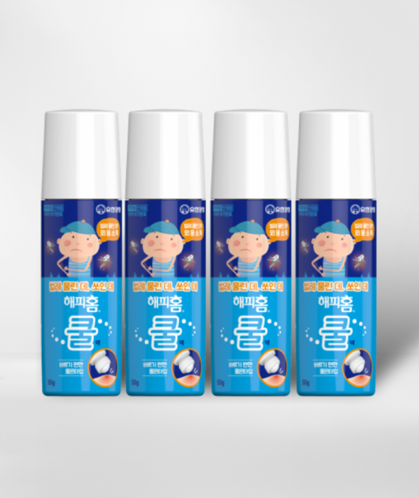 [얼리버그특가] 벌레 물린데 바르는 소독제 쿨액(50g×4개)