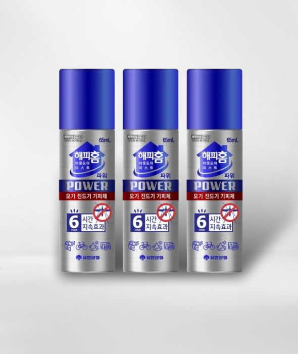 [얼리버그특가] 모기·진드기 기피제 아웃도어 미스트 파워(65ml×3개)