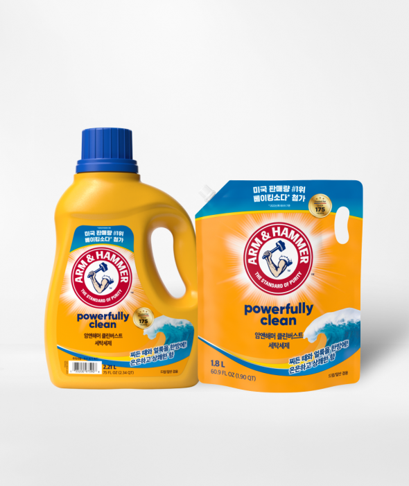 세탁세제 클린버스트 기획구성(2.2L+1.8L)