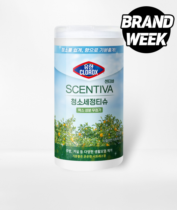 센티바 청소세정티슈 시칠리안 시트러스 95매