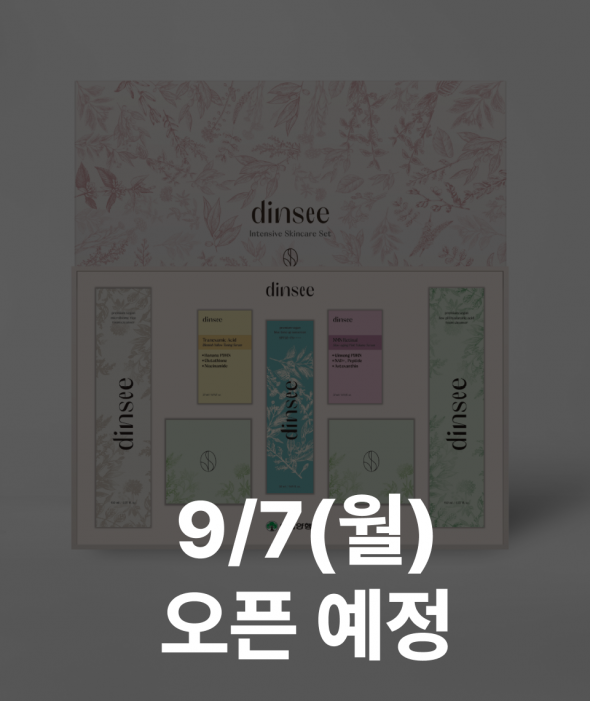 딘시 인텐시브 스킨케어 세트