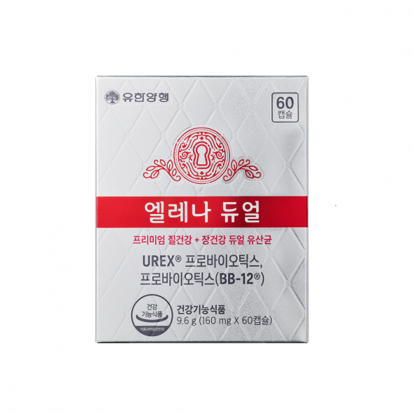 여성 질건강 유산균 엘레나 듀얼(60캡슐)