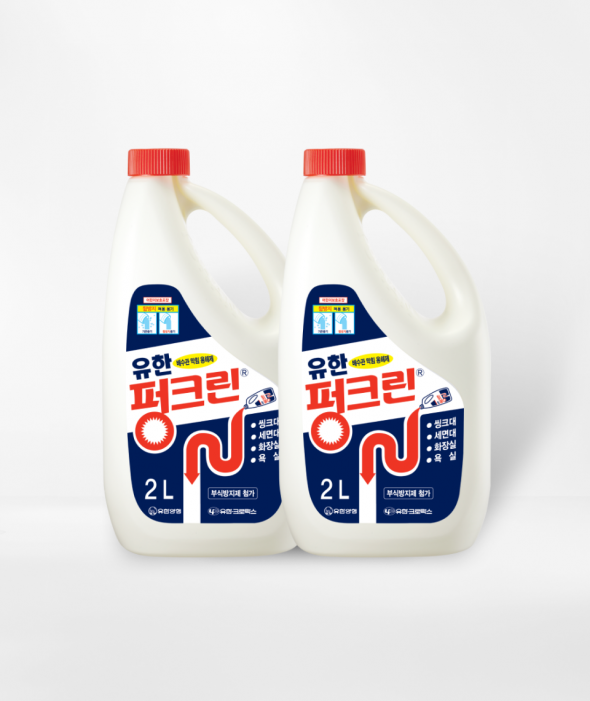 [클린전] 유한락스 펑크린(2L x2개)