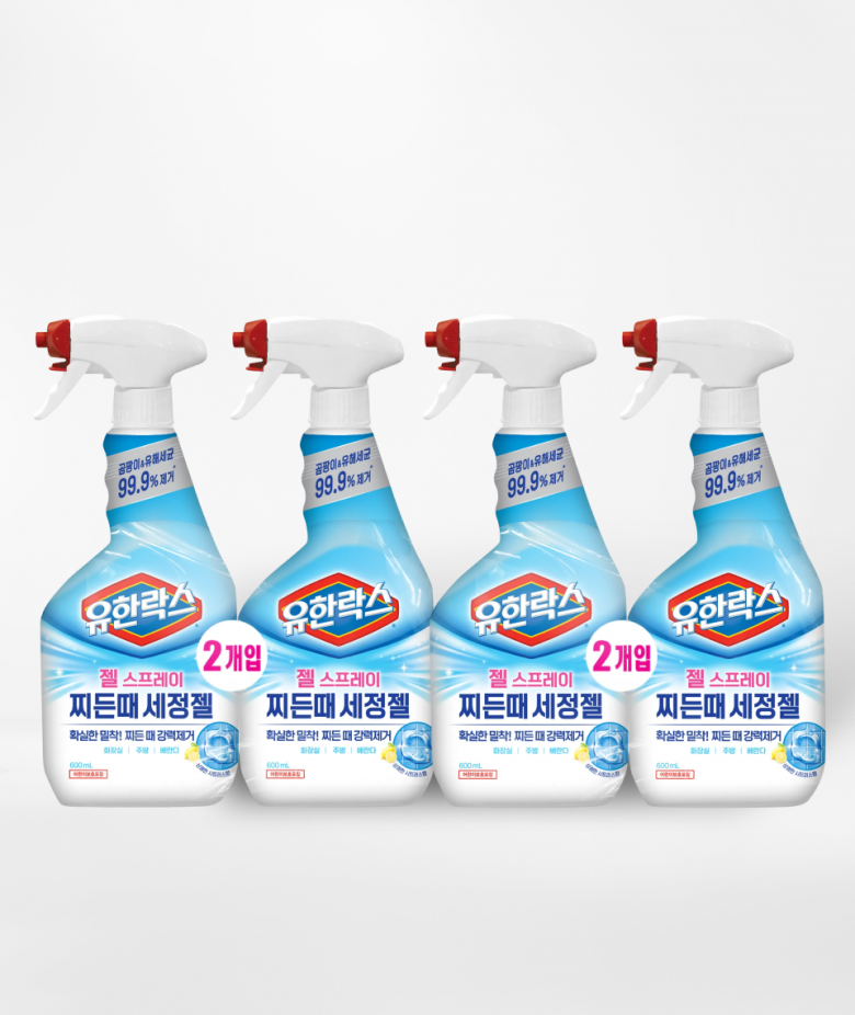 [클린전] 찌든때 세정젤(600ml x4개)