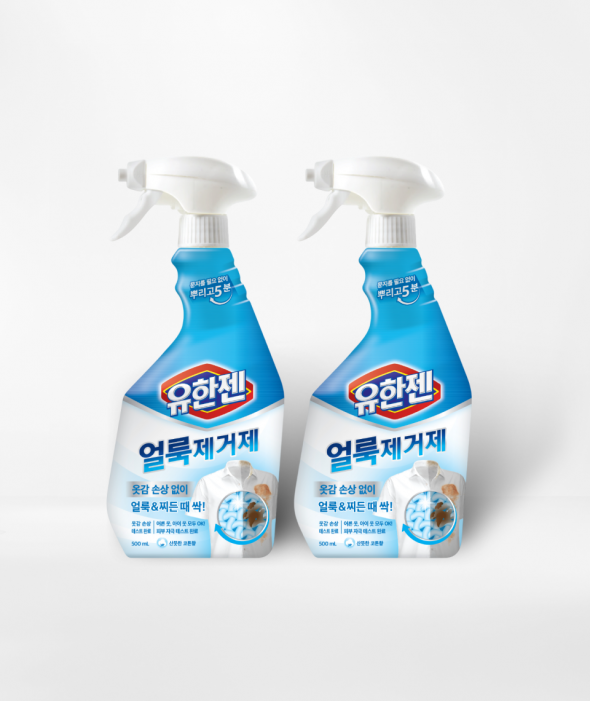 [클린전] 흰옷 와이셔츠 얼룩제거제(500ml x2개)
