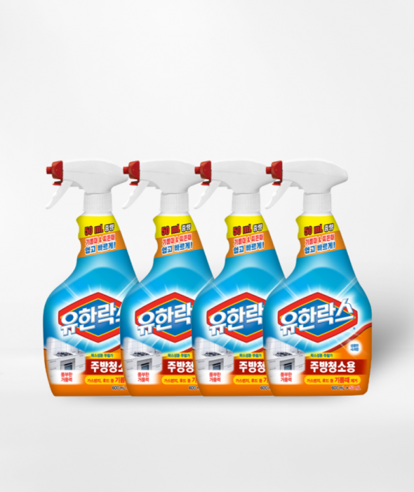 [클린전] 주방청소용 세정제(650ml x4개)