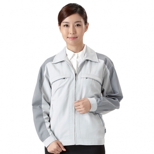 [라보] 배색 근무복 자켓 (SM-J1301) [작업복 근무복 회사단체복 현장유니폼]