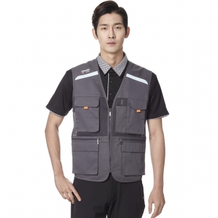 [K2 Safety] 수납 메쉬 조끼 (21VE-612R) [작업복 근무복 회사단체복 현장유니폼]