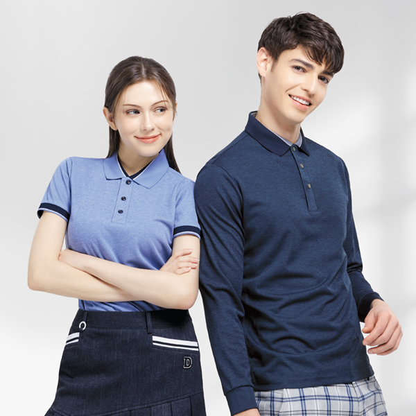 카치온 투톤 배색 반팔/긴팔 [단체폴로티 단체카라티 주문제작]